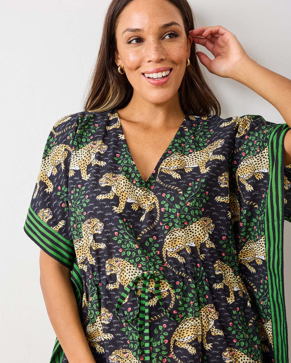 Bagheera - Let's Cruise Caftan - Ink - Printfresh