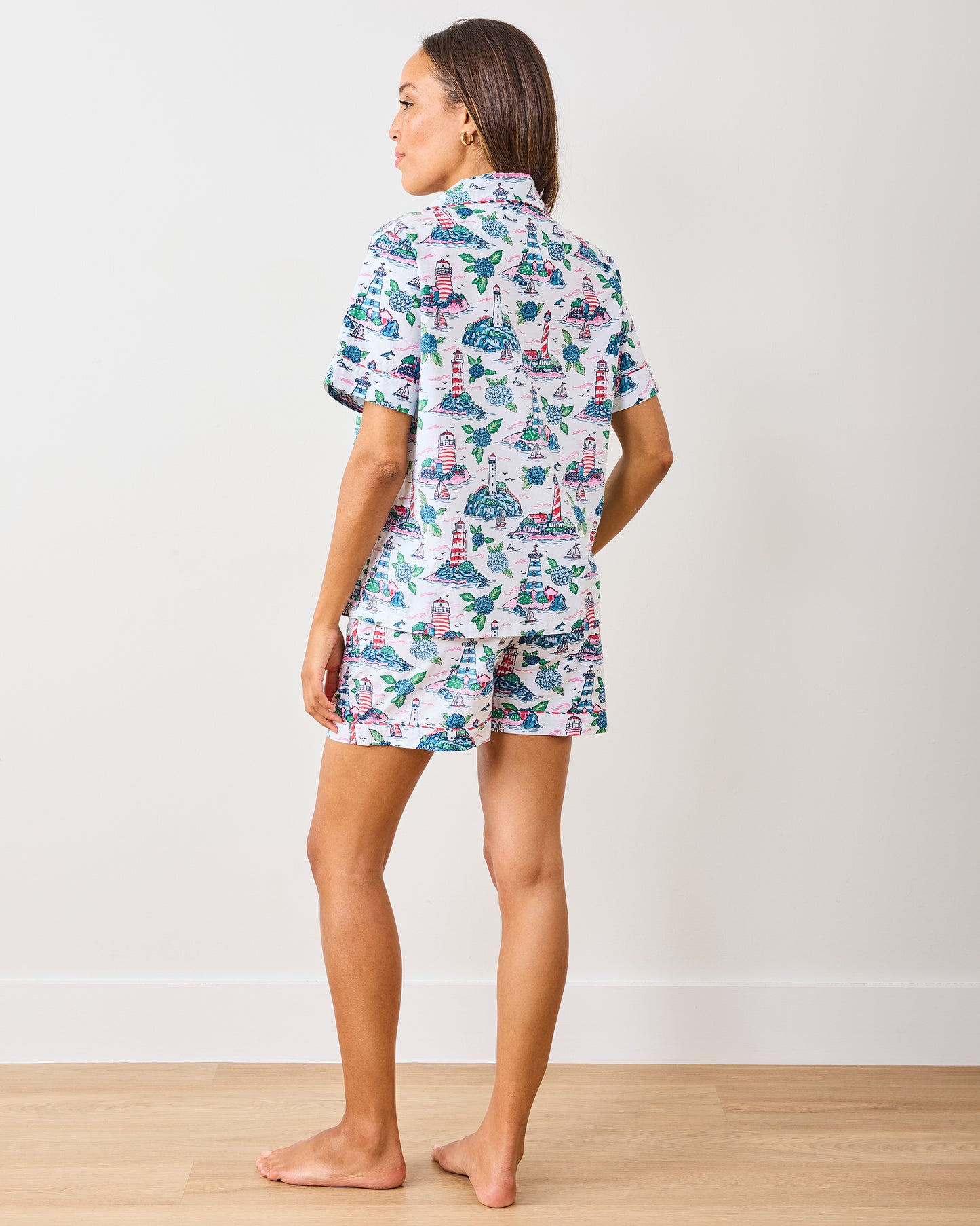 Lighthouse Keeper - Short PJ Set - Cloud - Printfresh