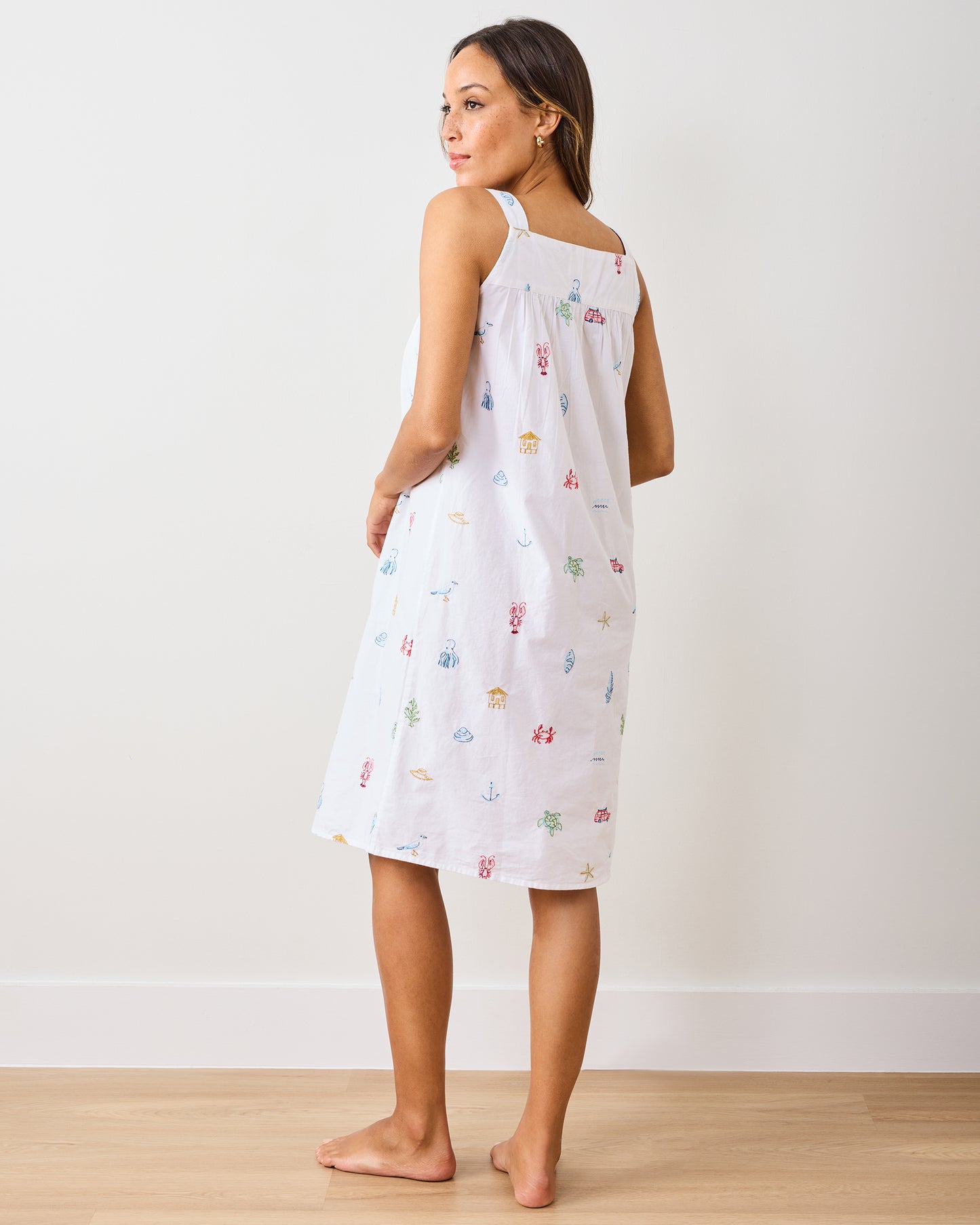 Summer Essentials - Back To Bed Nightgown - Cloud - Printfresh