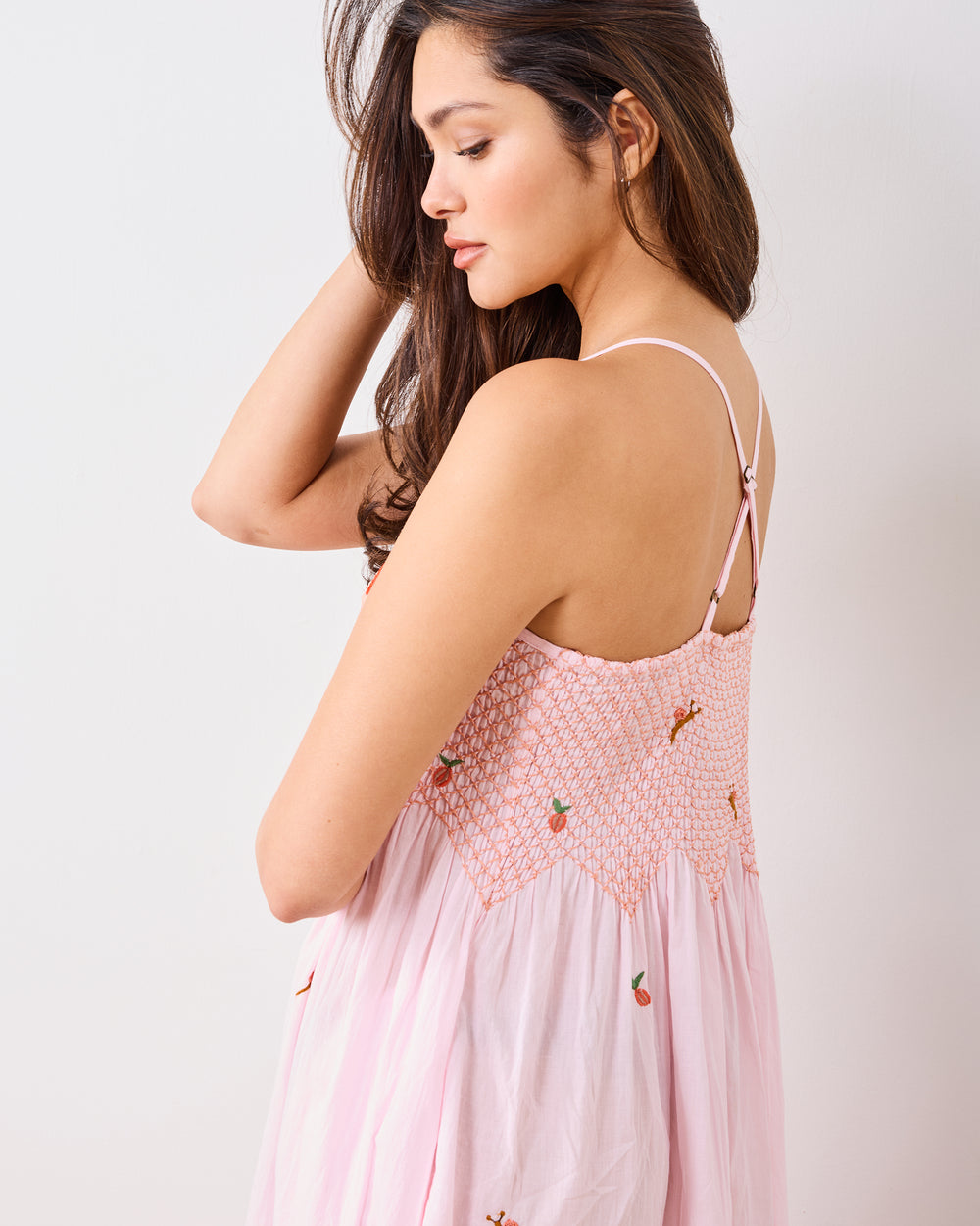 Hen House - Naya Nightie - Ballet Pink - Printfresh